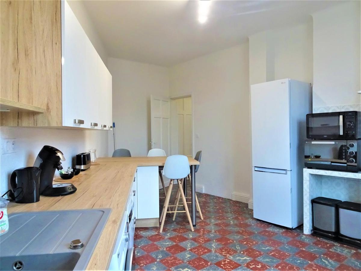 Chambre Privee Et Spacieuse Au Sein D'Un Logement Partage - Central, Quartier Villebourbon - 3 Chambres Doubles - 2 Balcons - Places De Stationnements Gratuites - 5 Min A Pied Gare Et Hypercentre Montauban Exterior photo
